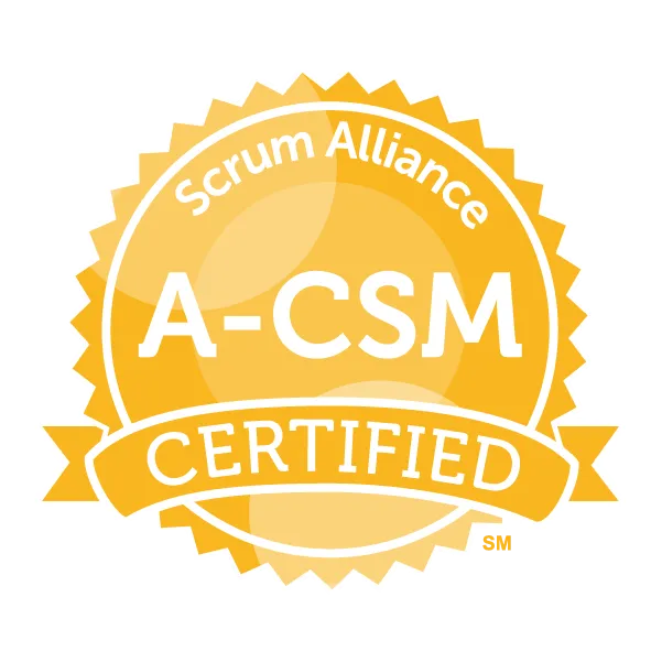 Scrum Alliance Advanced Certified ScrumMaster® - A-CSM